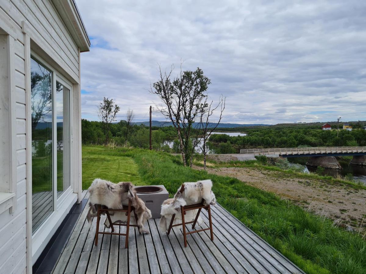 Вилла Badstue Ved Elven I Varangerbotn Экстерьер фото